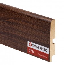 Плинтус Kronopol P85 Ares Walnut коллекция Mars Platinium 3716